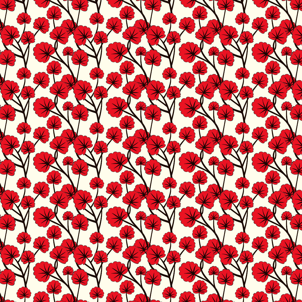 Flower Pattern iPad Wallpaper, Background and Theme