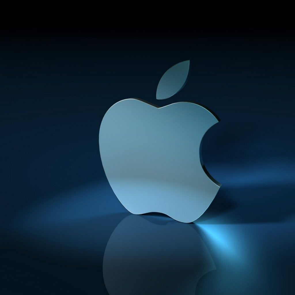 Apple Blue iPad Wallpaper, Background and Theme